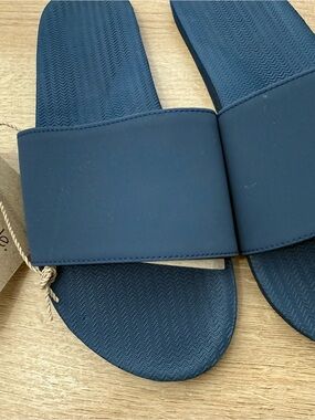 Men's Navy Slide Sandals - Comfortable Everyday Slides